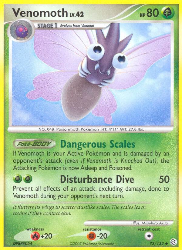 Venomoth 73/132 Normal Secret Wonders