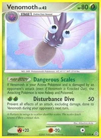 Venomoth | 73/132 | Reverse Holofoil | Secret Wonders