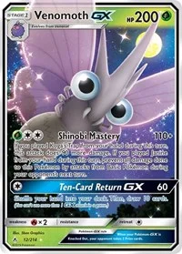Venomoth GX | 12/214 | Holofoil | SM - Unbroken Bonds