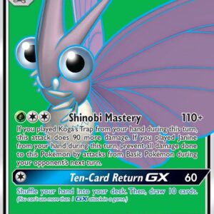 Venomoth GX (Full Art) 193/214 Holofoil SM – Unbroken Bonds