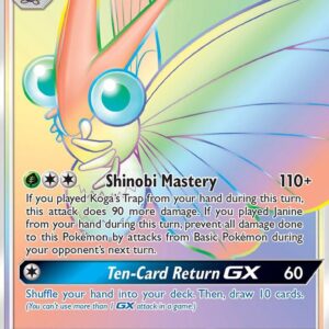 Venomoth GX (Secret) 216/214 Holofoil SM – Unbroken Bonds Venomoth GX (Secret) 216/214 Holofoil SM – Unbroken Bonds