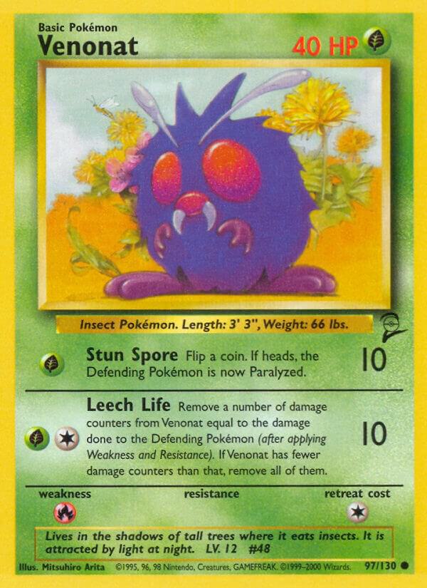 Venonat 097/130 Normal Base Set 2