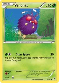 Venonat | 1/119 | Normal | XY - Phantom Forces