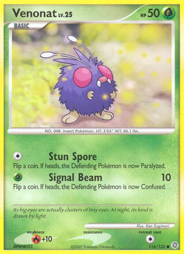 Venonat 116/132 Reverse Holofoil Secret Wonders Venonat 116/132 Reverse Holofoil Secret Wonders