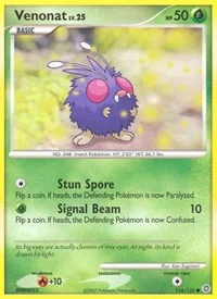 Venonat | 116/132 | Reverse Holofoil | Secret Wonders