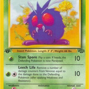 Venonat 63/64 1st Edition Jungle Venonat 63/64 1st Edition Jungle