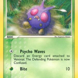 Venonat 84/112 Reverse Holofoil FireRed & LeafGreen Venonat 84/112 Reverse Holofoil FireRed & LeafGreen