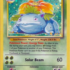 Venusaur 003/034 Holofoil Trading Card Game Classic