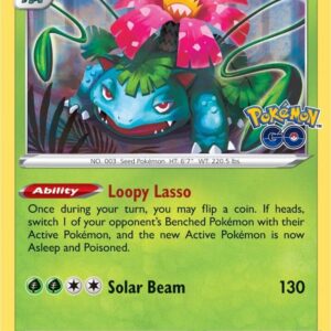 Venusaur 003/078 Holofoil Pokemon GO