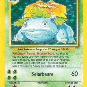 Venusaur 015/102 Holofoil Base Set