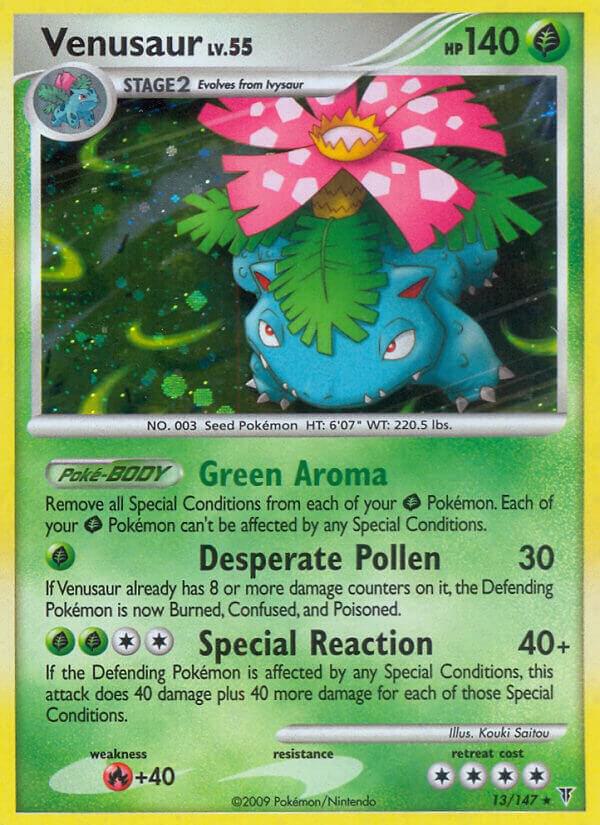 Venusaur 13 Reverse Holofoil Supreme Victors