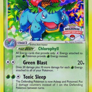 Venusaur 28/100 (Regional Championships) 028/100 Normal League & Championship Cards