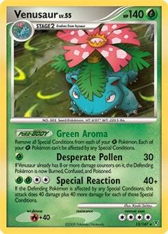 Venusaur (DPPt Supreme Victors) 013/147 Normal Deck Exclusives