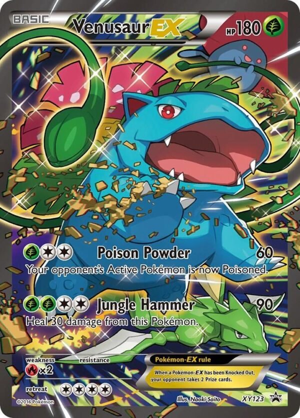 Venusaur EX XY123 Holofoil XY Promos