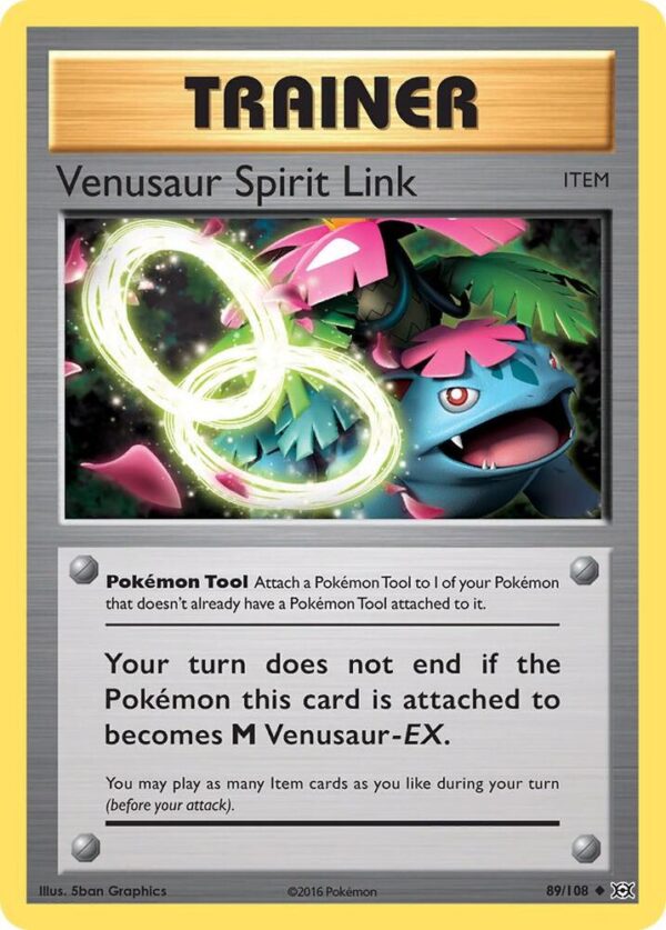 Venusaur Spirit Link 89/108 Normal XY – Evolutions