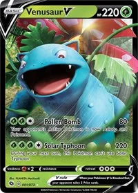 Venusaur V | 01/73 | Holofoil | Champion's Path