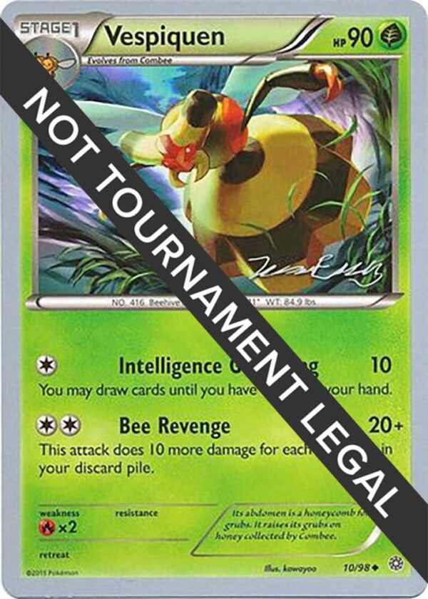 Vespiquen 2016 (Jesper Eriksen) 10/98 Normal World Championship Decks Vespiquen 2016 (Jesper Eriksen) 10/98 Normal World Championship Decks