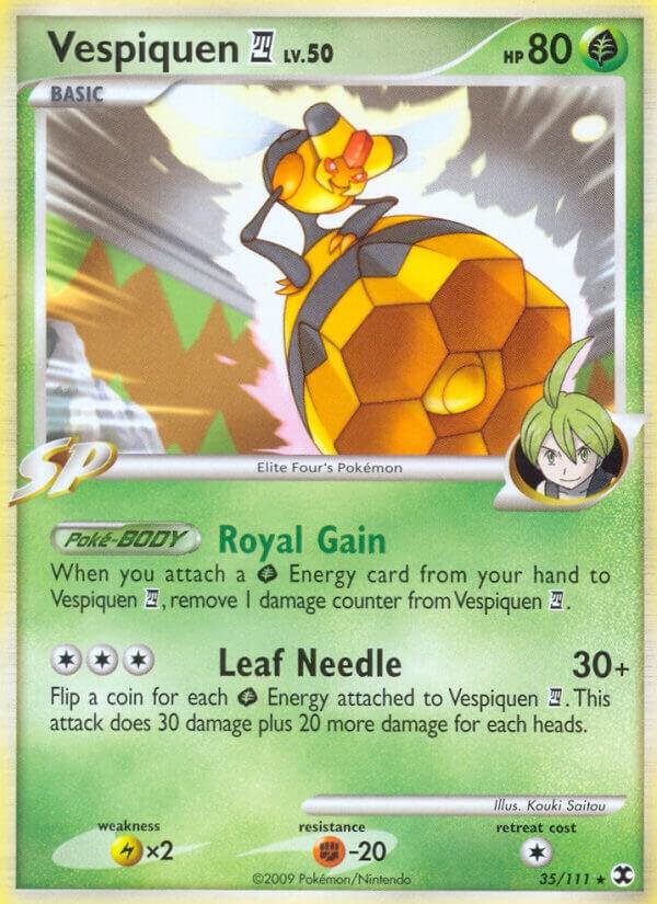 Vespiquen E4 35/111 Reverse Holofoil Rising Rivals Vespiquen E4 35/111 Reverse Holofoil Rising Rivals