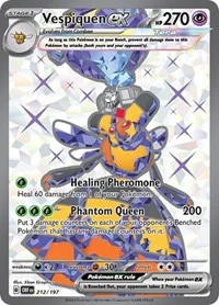 Vespiquen ex | 212/197 | Holofoil | SV03: Obsidian Flames