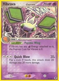 Vibrava | 024/101 (Delta Species) | Reverse Holofoil | Dragon Frontiers