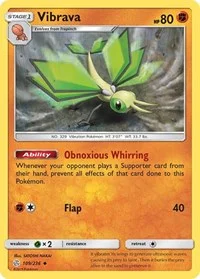 Vibrava | 109/236 | Reverse Holofoil | SM - Cosmic Eclipse