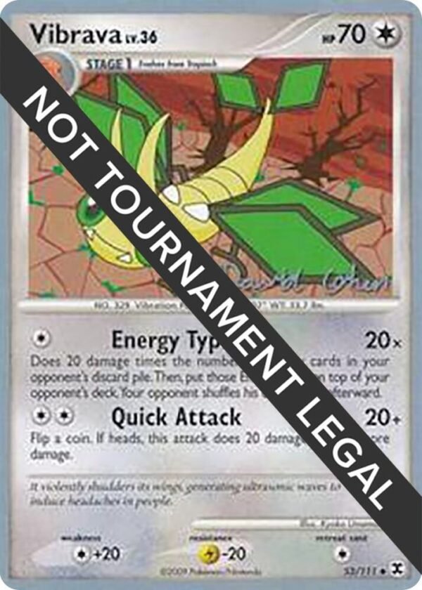 Vibrava 2009 (David Cohen) 53/111 Normal World Championship Decks