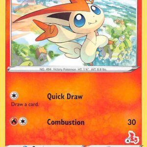 Victini 007/073 (#4 Cinderace Stamped) Normal Battle Academy 2022 Victini 007/073 (#4 Cinderace Stamped) Normal Battle Academy 2022