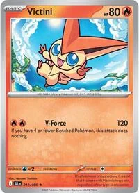 Victini | 012/086 | Reverse Holofoil | SV: Black Bolt