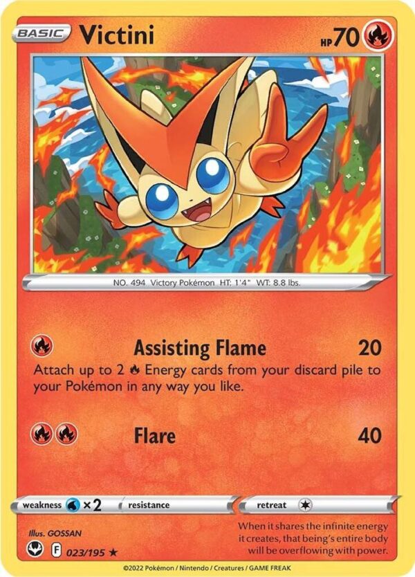 Victini 023/195 Normal SWSH12: Silver Tempest