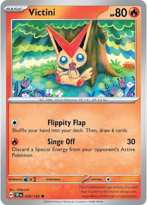 Victini 030/162 Normal SV05: Temporal Forces Victini 030/162 Normal SV05: Temporal Forces