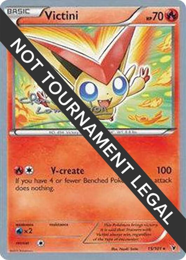 Victini 2013 (Clement Lamberton) 15/101 Normal World Championship Decks Victini 2013 (Clement Lamberton) 15/101 Normal World Championship Decks