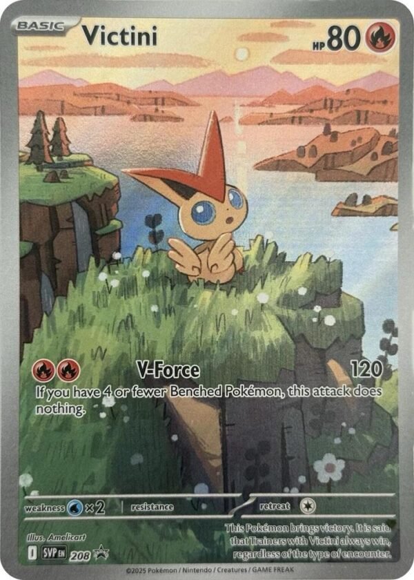 Victini 208 Holofoil SV: Scarlet & Violet Promo Cards Victini 208 Holofoil SV: Scarlet & Violet Promo Cards