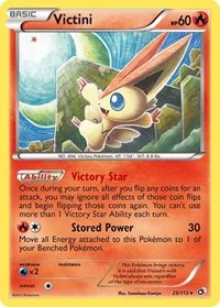 Victini | 23/113 | Reverse Holofoil | Legendary Treasures