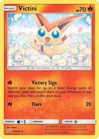 Victini | 26/236 | Reverse Holofoil | SM - Unified Minds