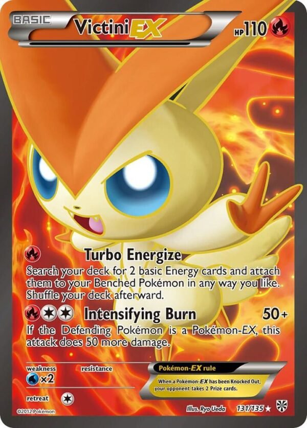 Victini EX (131 Full Art) 131/135 Holofoil Plasma Storm