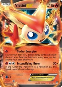 Victini EX | 18/135 | Holofoil | Plasma Storm