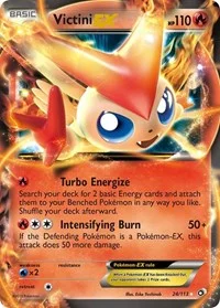 Victini EX | 24/113 | Holofoil | Legendary Treasures