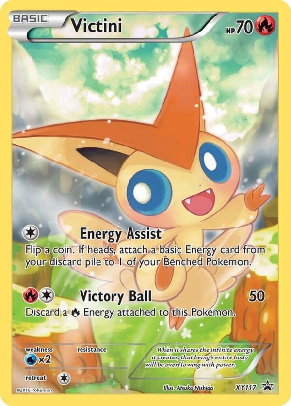 Victini XY117 Holofoil XY Promos
