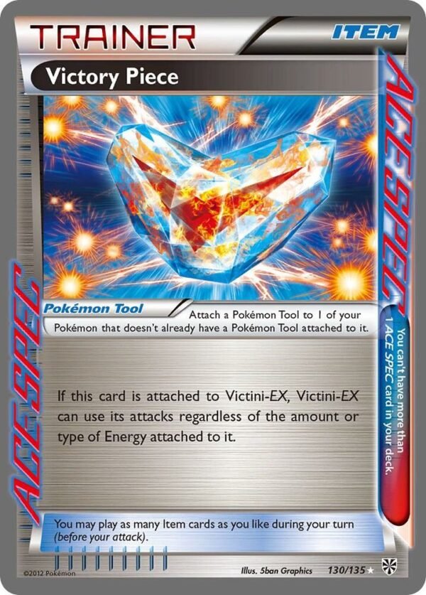 Victory Piece 130/135 Holofoil Plasma Storm Victory Piece 130/135 Holofoil Plasma Storm