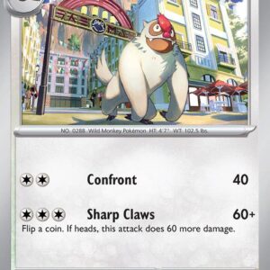 Vigoroth 161/193 Normal SV02: Paldea Evolved