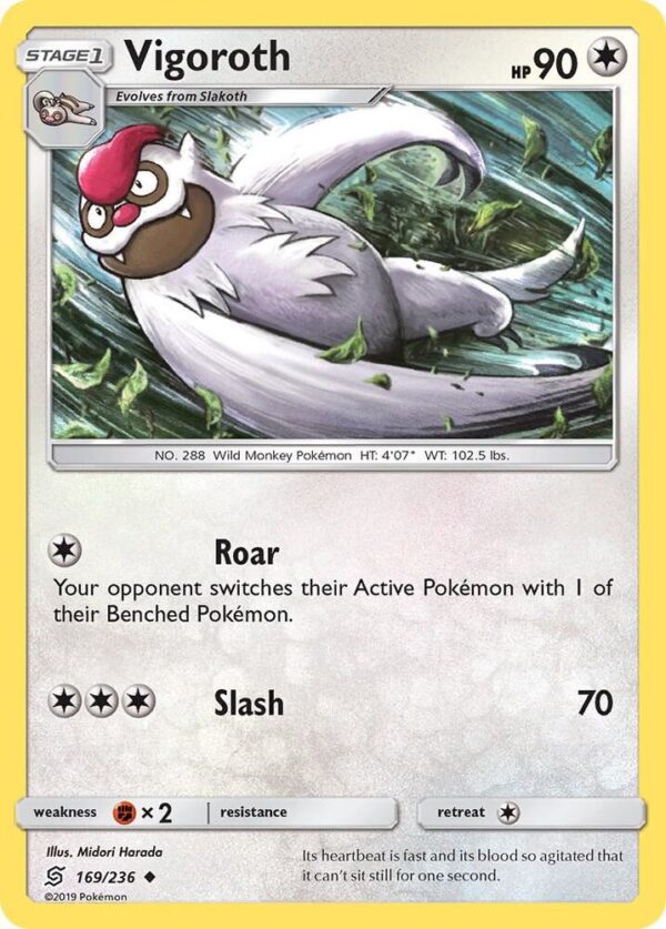 Vigoroth 169/236 Normal SM – Unified Minds