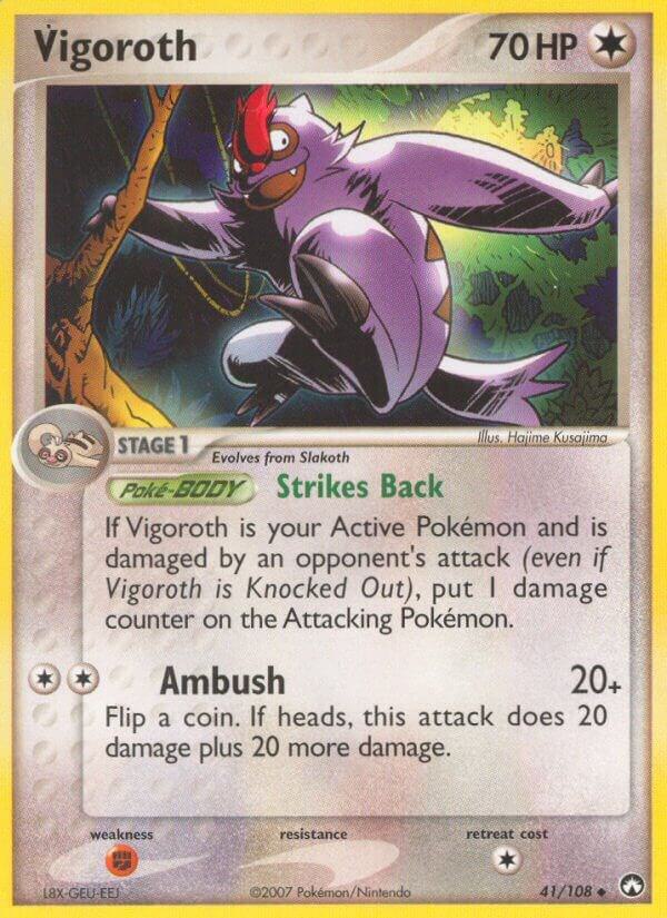 Vigoroth 41/108 Normal Power Keepers