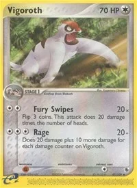 Vigoroth | 47/109 | Reverse Holofoil | Ruby and Sapphire
