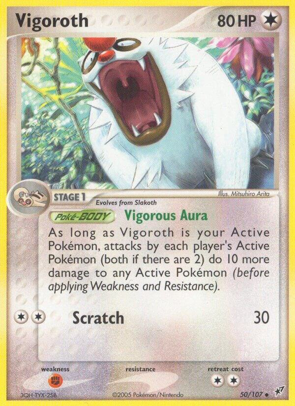 Vigoroth 50/107 Reverse Holofoil Deoxys Vigoroth 50/107 Reverse Holofoil Deoxys