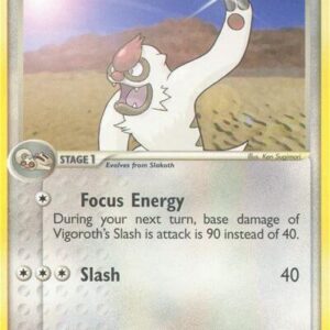 Vigoroth 52/100 Reverse Holofoil Sandstorm
