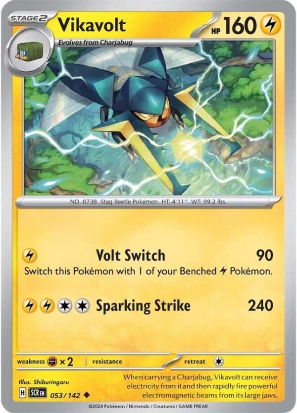 Vikavolt 053/142 Normal SV07: Stellar Crown Vikavolt 053/142 Normal SV07: Stellar Crown