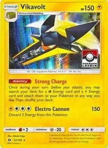 Vikavolt | 52/149 (Pokemon League) | 052/149 | Holofoil | League & Championship Cards Vikavolt | 52/149 (Pokemon League) | 052/149 | Holofoil | League & Championship Cards