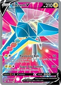 Vikavolt V (Full Art) | 180/189 | Holofoil | SWSH03: Darkness Ablaze