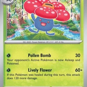 Vileplume 003/094 Reverse Holofoil ME02: Phantasmal Flames Vileplume 003/094 Reverse Holofoil ME02: Phantasmal Flames
