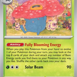 Vileplume 045/165 Reverse Holofoil SV: Scarlet & Violet 151 Vileplume 045/165 Reverse Holofoil SV: Scarlet & Violet 151
